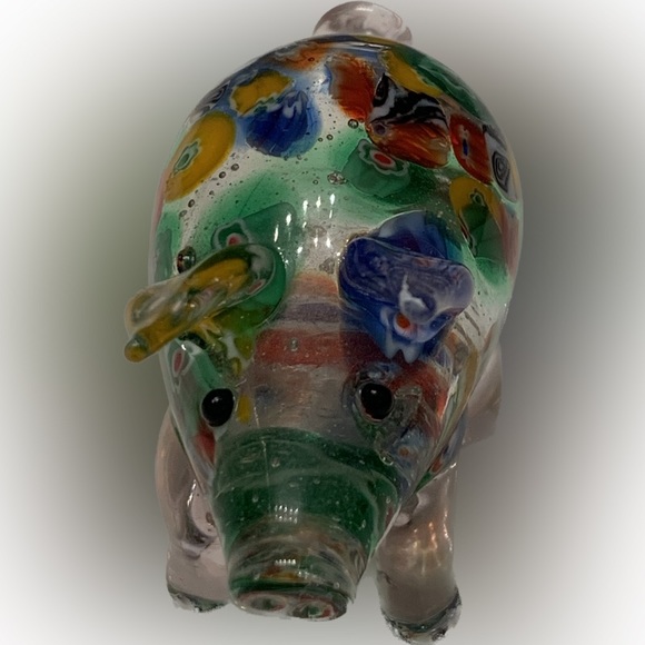 Glass Mosaic Pig - Picture 2 of 10